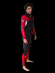Custom Wetsuit - Afro Front Design