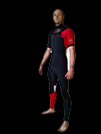 Custom Wetsuit - Martin Front Design