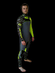 Custom Wetsuit - Talwyn Front Design