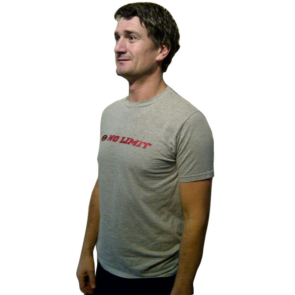 Grey T-Shirt - No Limit branded t-shirt